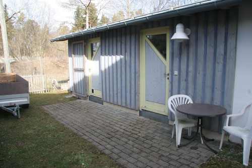 Igelhaus und Werkstatt